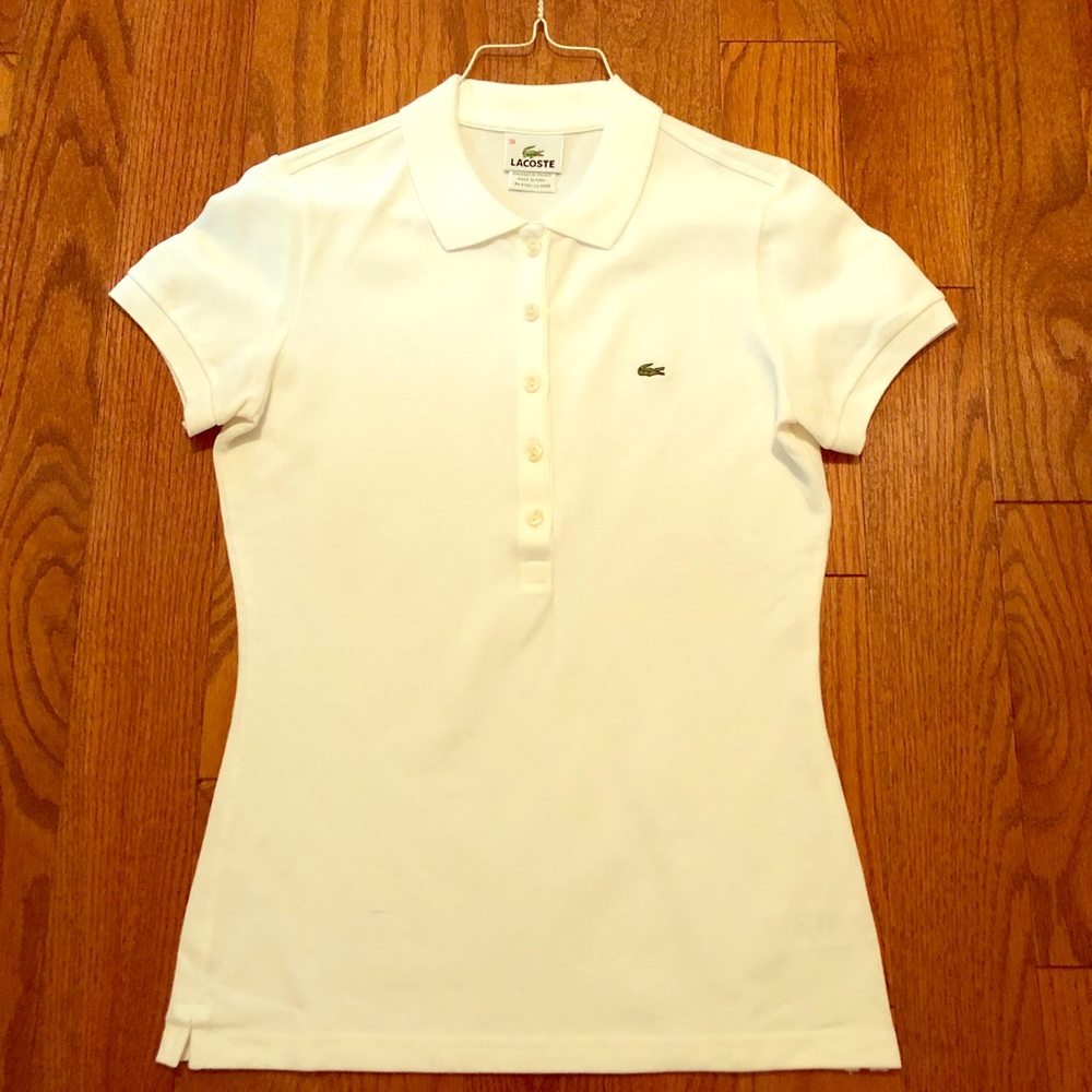 Lacoste 5 button polo
